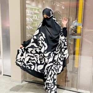 প্রিমিয়াম সাহারা খিমার সেট - Black